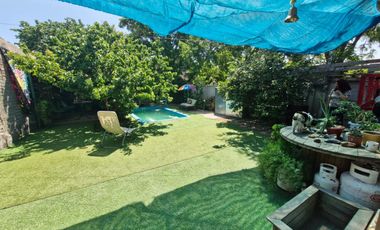 Grace Kelm Vende, Casa 177 m2/ 477m2 terr/5 d/ 2bañ/ piscina y quinch en Quinta Normal