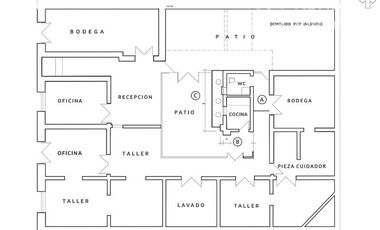 Casa en Venta en Propiedad industrial con alto potencial en sector en desarrollo