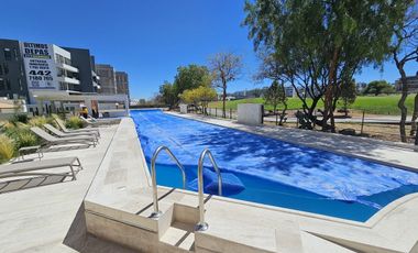 DEPARTAMENTO EN RENTA  EN ZIBATA CON VISTA CAMPO DE GOLF-AMENIDADES PREMIUM