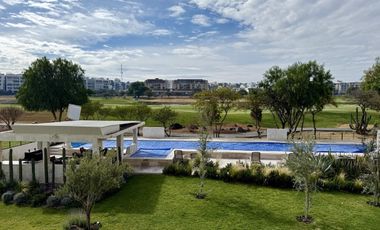 DEPARTAMENTO EN RENTA  EN ZIBATA CON VISTA CAMPO DE GOLF-AMENIDADES PREMIUM