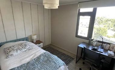 Departamento en arriendo temporal c/ estacionamiento en Parque Bicentenario