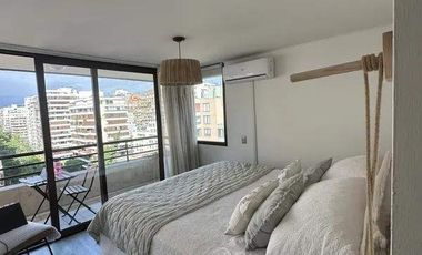 Departamento en arriendo temporal c/ estacionamiento en Parque Bicentenario