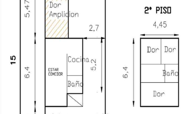 CASA AMPLIADA CON GRAN POTENCIAL EN VILLA BRISAS DEL SUR