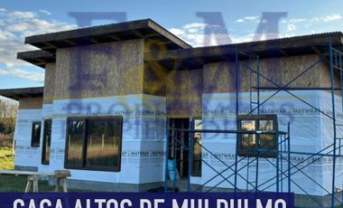 CASA NUEVA EN CONDOMINIO ALTOS DE MULPULMO