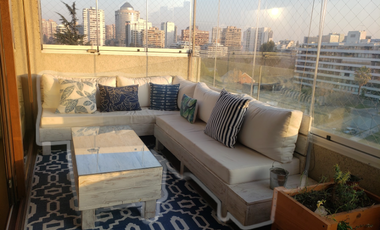 ARRIENDO DEPARTAMENTO 3HAB 4BA VITACURA