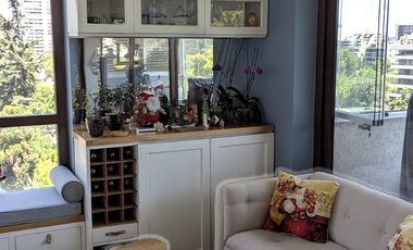 ARRIENDO DEPARTAMENTO 3HAB 4BA VITACURA