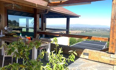 VENTA CASA EN CONDOMINIO CERRO CRISTAL EN ZAPALLAR DE CURICÓ