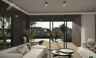 Departamento 3 ambientes VENTA, Barrio  Saint Thomas Sur, CANNING, JARDIN