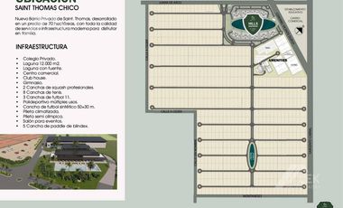 Departamento 3 ambientes VENTA, Barrio  Saint Thomas Sur, CANNING, JARDIN