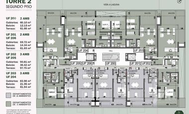 Departamento 3 ambientes VENTA, Barrio  Saint Thomas Sur, CANNING, JARDIN