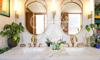 ACG International Presenta: THE BUNGALOW POLANCO un Penthouse de Lujo 2 Niveles.