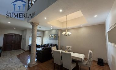 Casa en Renta Amueblada de 4 Recámaras con Vista al Campo de Golf