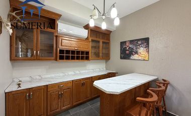 Casa en Renta Amueblada de 4 Recámaras con Vista al Campo de Golf