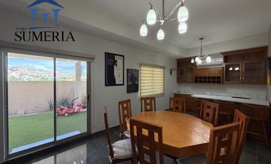 Casa en Renta Amueblada de 4 Recámaras con Vista al Campo de Golf