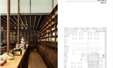 VENTA DE DERECHO DE LLAVES EDIFICIO GASTRONOMICO Y NOCTURNO