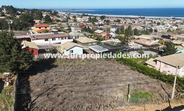 GRAN TERRENO CON ESPECTACULAR VISTA Y A PASOS DEL MAR
