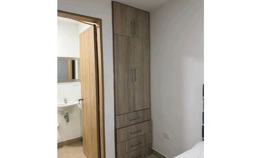 Apartamento amoblado alquiler Tuluá Villa Campestre 1 alcoba con serv.