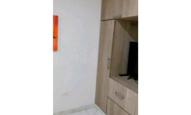 Apartamento amoblado alquiler Tuluá Villa Campestre 1 alcoba con serv.