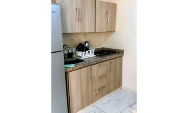 Apartamento amoblado alquiler Tuluá Villa Campestre 1 alcoba con serv.