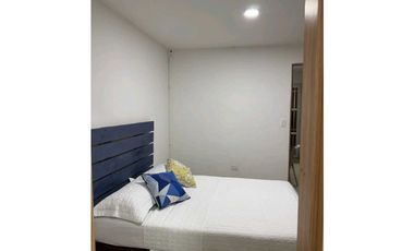 Apartamento amoblado alquiler Tuluá Villa Campestre 1 alcoba con serv.