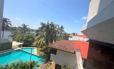 Departamento en renta en Veracruz  amueblado con 3 Hab. Conjunto Riviera del Río