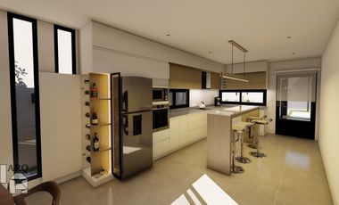 CASA EN OBRA. 2 DORMITORIOS. BARRIO PRIVADO