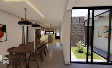 CASA EN OBRA. 2 DORMITORIOS. BARRIO PRIVADO