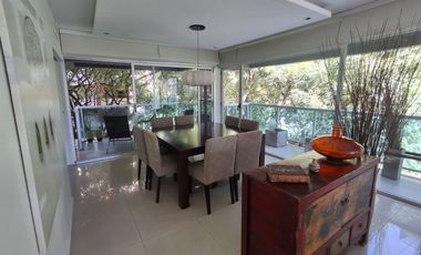 Alquiler amoblado depto (piso) 4 amb Olivos c/coch