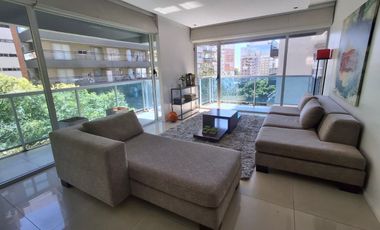Alquiler amoblado depto (piso) 4 amb Olivos c/coch