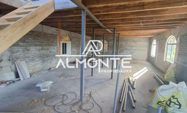 TERRENO CON CASA SEMITERMINADA DE 100 M2 VALLE NONGUEN