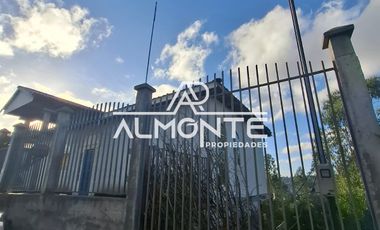 TERRENO CON CASA SEMITERMINADA DE 100 M2 VALLE NONGUEN