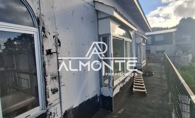 TERRENO CON CASA SEMITERMINADA DE 100 M2 VALLE NONGUEN