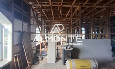 TERRENO CON CASA SEMITERMINADA DE 100 M2 VALLE NONGUEN