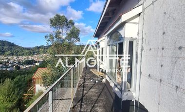 TERRENO CON CASA SEMITERMINADA DE 100 M2 VALLE NONGUEN