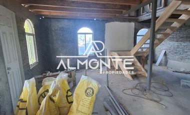 TERRENO CON CASA SEMITERMINADA DE 100 M2 VALLE NONGUEN