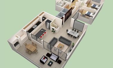 Departamento en Quilmes Centro 4 AMB CON BALCON TERRAZA Y PARRILLA