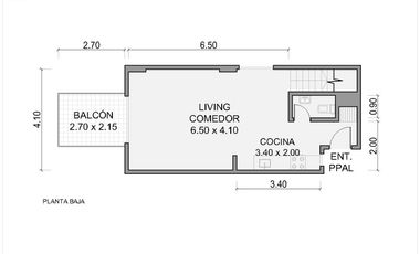 Venta Departamento  Triplex luminoso en Coghlan — ideal para vivir o como inversión