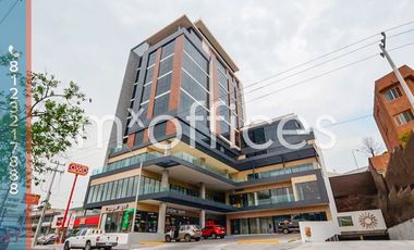 Se renta oficina en Obra gris Nivel 4 de 124.59 m2 Zona San Jeronimo