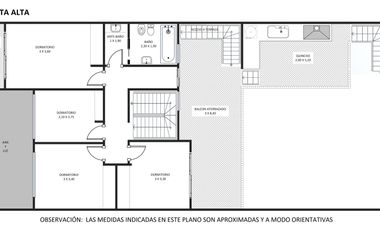 Casa 7 ambientes-5 dormitorios-Quincho-Cochera-Patio-Balcón terraza-Dependencia (Velez Sarsfield)