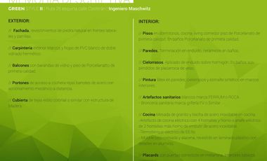 Departamento con parrilla propia y piscina en complejo cerrado