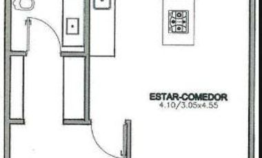 Venta 2 Ambientes Con Toilette, Balcón y Cochera en Palermo