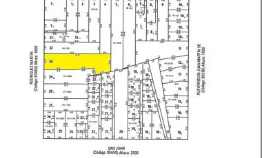 Venta Terreno en Nuestra Señora de Lourdes