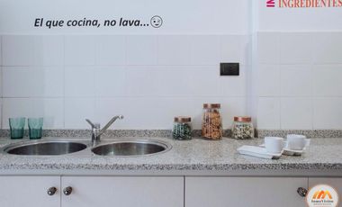 ALQUILER/VENTA DPTO AMOBLADO 2 HAB 2 BAÑOS SUCRE AL 100