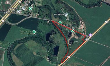 Terreno de 11.6 hectáreas sobre Ruta Nacional 157, Santa Bárbara, Lules