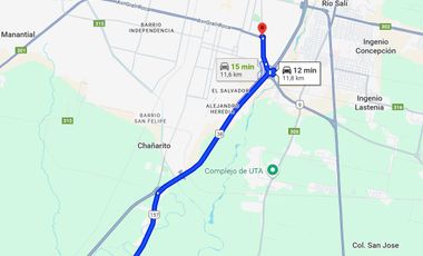 Terreno de 11.6 hectáreas sobre Ruta Nacional 157, Santa Bárbara, Lules