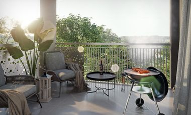 Departamento - Loma Verde 3 ambientes con balcón Parrilla en Complejo cerrado