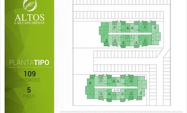 Departamento - Loma Verde 3 ambientes con balcón Parrilla en Complejo cerrado