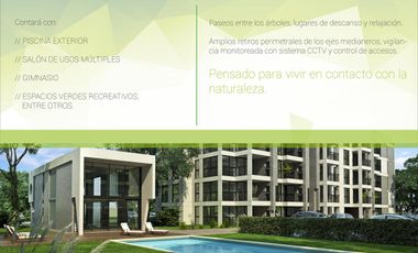 Departamento - Loma Verde 3 ambientes con balcón Parrilla en Complejo cerrado