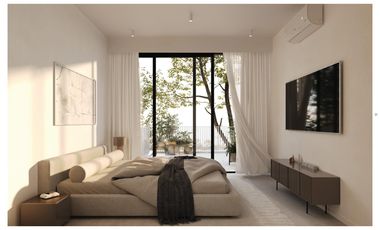 Departamento 2 ambientes en construcción balcón grande con lavadero, baño y toilette.