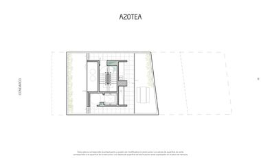 Departamento 2 ambientes en construcción balcón grande con lavadero, baño y toilette.